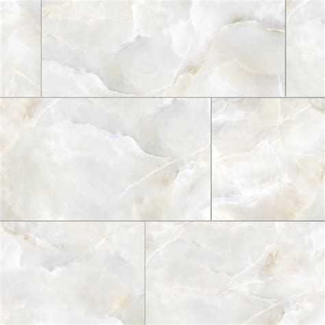 Alessia Bianca Polished Porcelain Tile | Floor and Decor