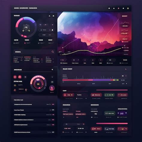 Premium Photo | Web Dashboard Gaming Game Analytics Dashboard Card ...