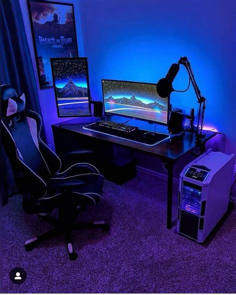 The Coolest PC Gaming Setup Best Gaming Setup, Computer Desk Setup ...