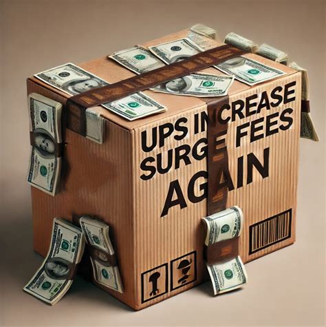 UPS Surge Fee Increase - ebb Logistics | ebb Logistics