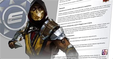 Find major update patch notes for the biggest fighting games quickly ...