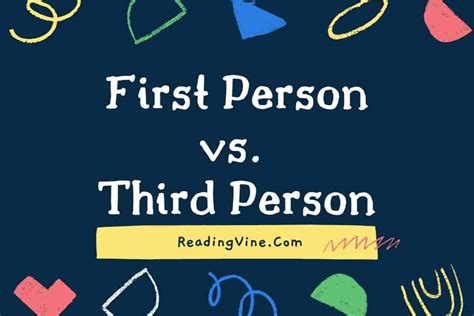 First Person vs. Third Person - ReadingVine