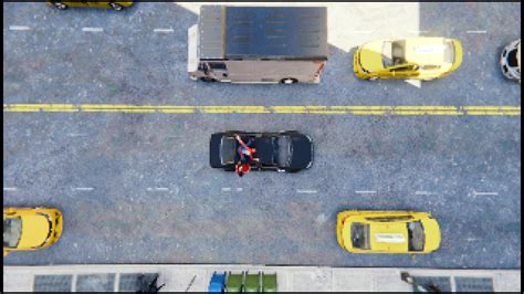 I made a retro game looking screenshot with photo mode : r/SpidermanPS4