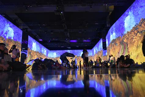 PHOTOS: A Look at the Immersive Van Gogh Exhibit in New York - City Limits