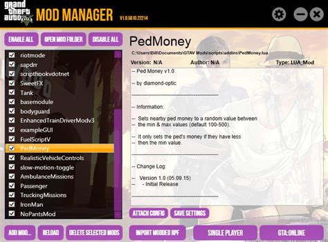 Mod Manager