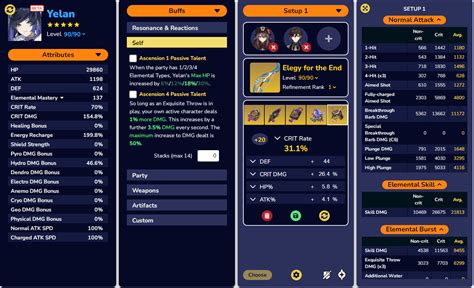 Opinions and suggestions for this sub DPS build? : r/YelanMains