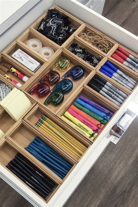 15 Amazing Office Organization Ideas - Plan to Organize Desk Drawer ...