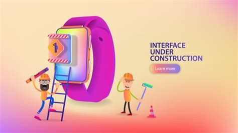 ArtStation - Interface under development builders with working tools ...