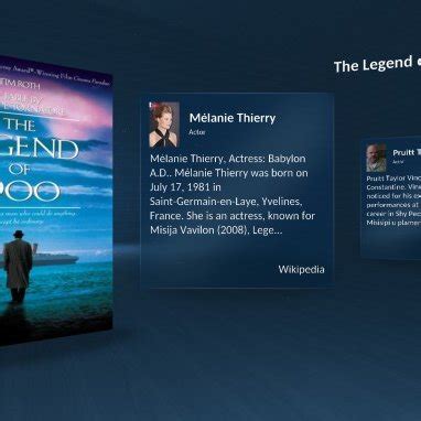 Example of presentation of additional set of VoD details. | Download ...