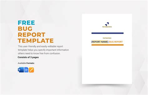Bug Report Template in Excel, Google Sheets - Download | Template.net