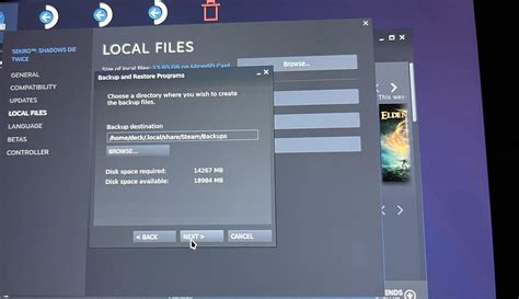 Need help locating backed up game files : r/SteamDeck
