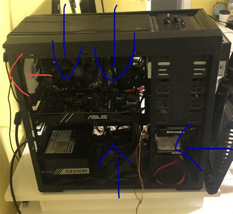 Best fan orientations for this case? Pic is my current. : r/pcmasterrace