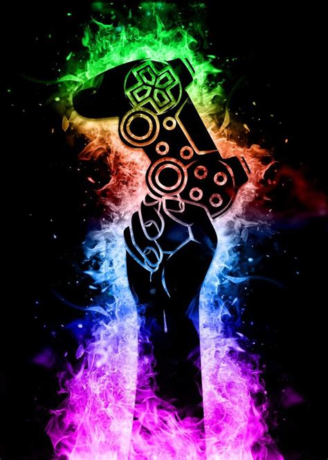 'Gaming poster' Poster, picture, metal print, paint by PC Gaming ...