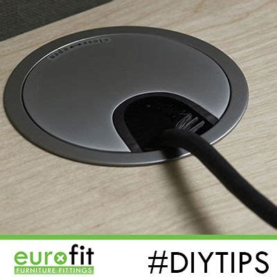 #DIYTIPS Keep your computer wires/cables neat and tidy by using cable ...
