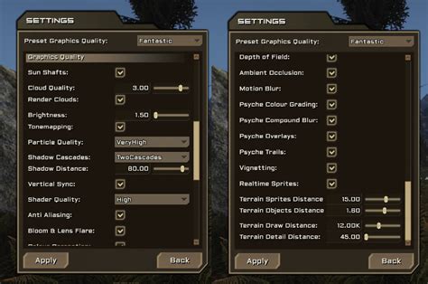 Official Graphics Settings Guide v0.9 – Steam Solo