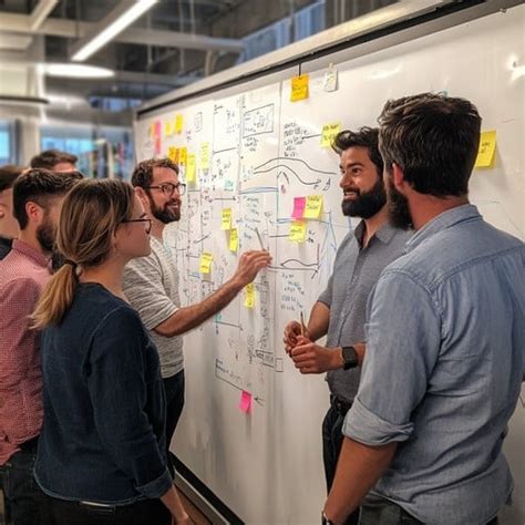 Free Team discussing strategy Image | Download at StockCake