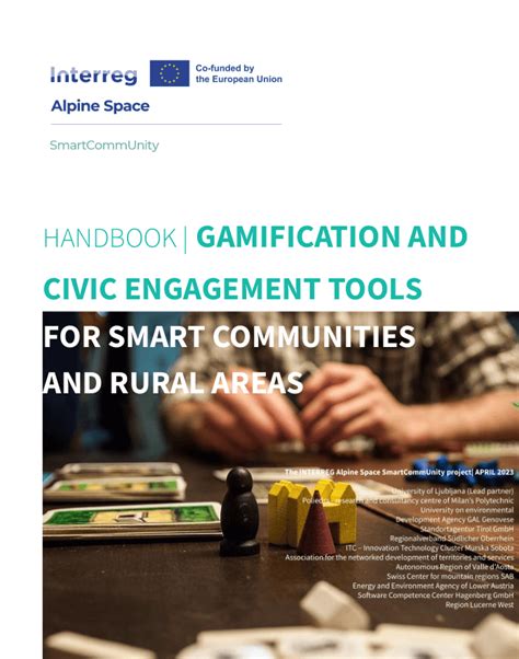 Gamification and civic engagement tools for smart communities and rural ...