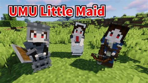 【マインクラフトMod紹介】超可愛いメイドさんを雇えるようになるMod「UMU Little Maid」【メイドMod】 | マイクラMOD解説屋
