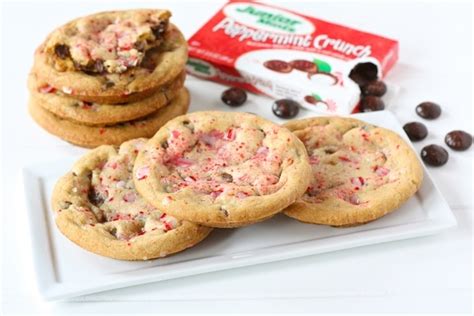 Chocolate Chip Peppermint Crunch Cookies Recipe