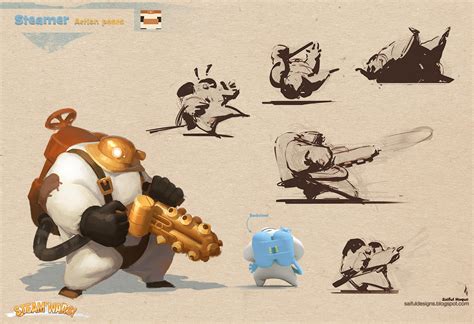 SAIFUL HAQUE: Stylized Video Game Character Design + LOTR!