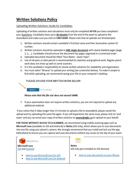 Written Solutions Guide For Website | PDF