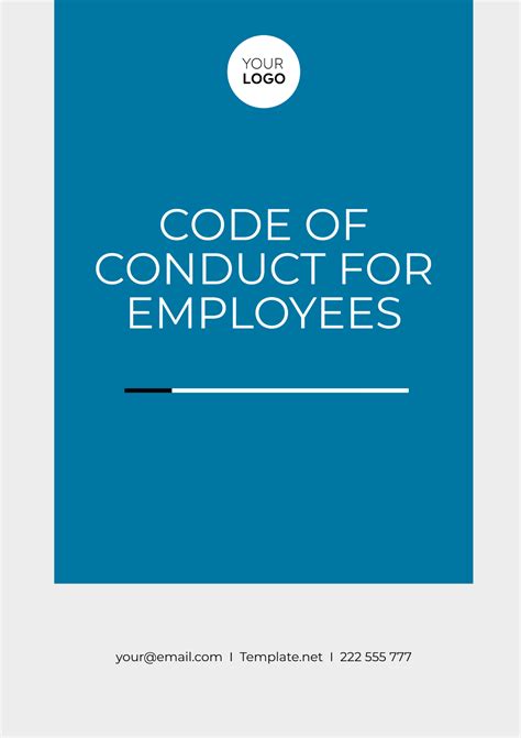 Free Code of Conduct Templates to Edit Online