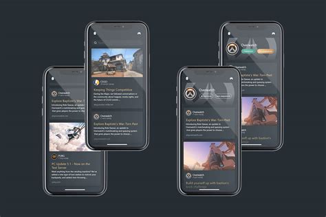 GAMING NEWS App & UI Library on Behance