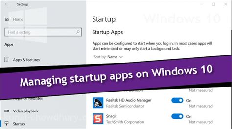 How to manage (enable/disable) startup apps on Windows 10? Here's two ...