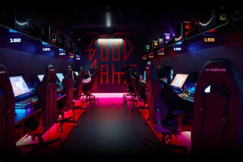 One Shot gaming club chain interiors