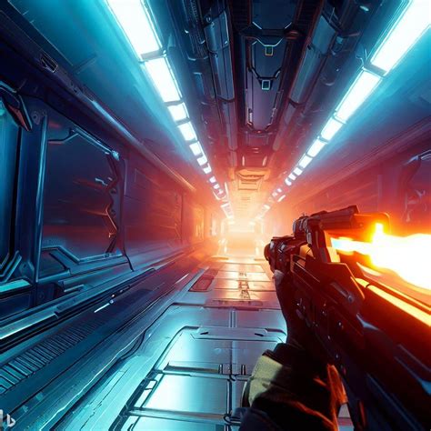 Shooting videogames screenshot taking place in different locations ...