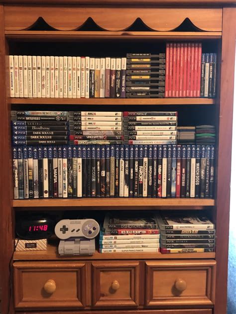 Organized all my games today : r/gamecollecting