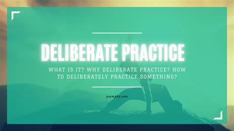 Deliberate Practice by Anders Ericsson: What It Is and How Can You ...