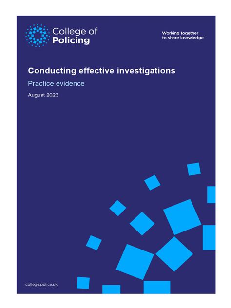 Conducting-effective-investigations-practice-evidence-report | PDF ...