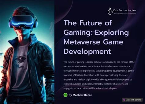PPT - The-Future-of-Gaming-Exploring-Metaverse-Game-Development ...