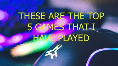 Unforgettable Gaming Experiences: My Top 5 Favorites! #shortsfeed #cod ...