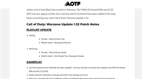 Writing the Perfect Patch Notes Article - Attack of the Fanboy