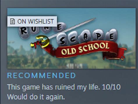 A review made one of the curators on Steam : r/2007scape
