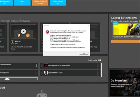 Mod Error Help : r/cyberpunkmods