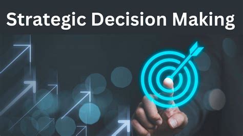 Strategic Decision Making: Meaning and Process