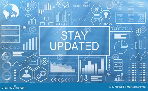 Stay Updated, Animated Typography Stock Photography | CartoonDealer.com ...