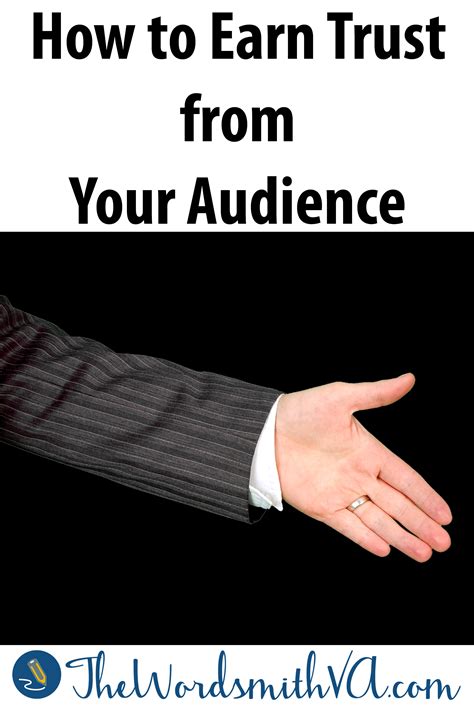 How to Earn Trust from Your Audience – The Wordsmith VA