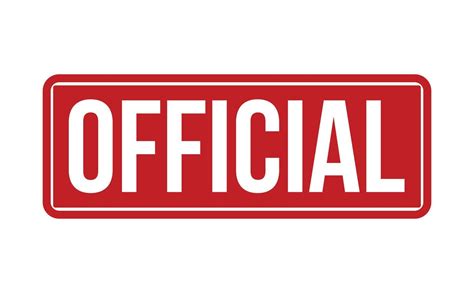 Official Rubber Stamp. Official Rubber Grunge Stamp Seal Vector ...