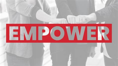 Lead by Empowering Others - Empowering Pumps and Equipment