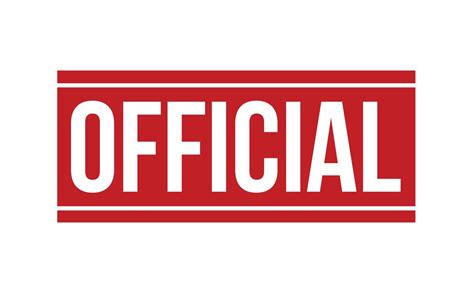Official Rubber Stamp. Official Rubber Grunge Stamp Seal Vector ...