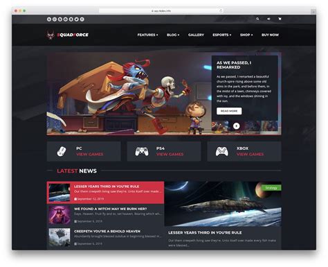18 Best Gaming Website Templates (HTML &amp; WordPress) 2025 - Colorlib