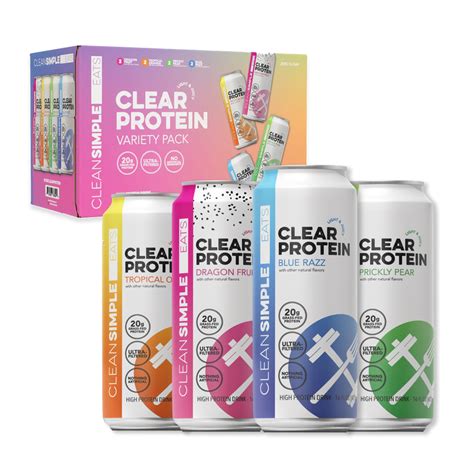 Clear Protein: Variety (8 Pack) | Clean Simple Eats
