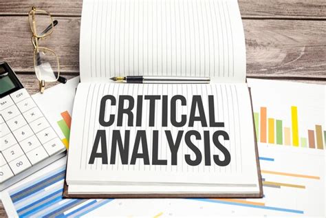 Premium Photo | CRITICAL ANALYSIS on notepad and charts with calculator