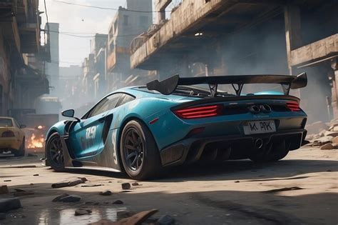 Premium Photo | An actionpacked gaming scene with animated elements for ...