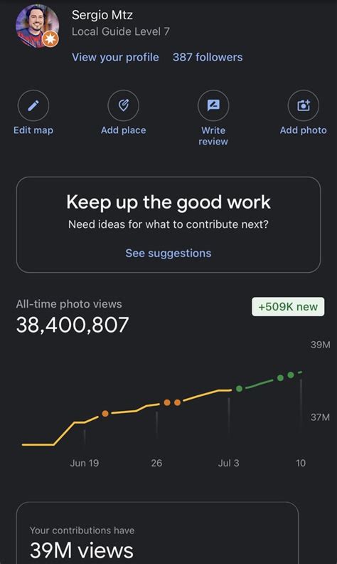 New to the thread just sharing my reviewer info. 👍🏽 : r/LocalGuides