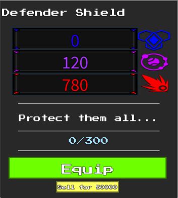 Defender Shield | Undertale Dungeons: Alive Official Wiki | Fandom